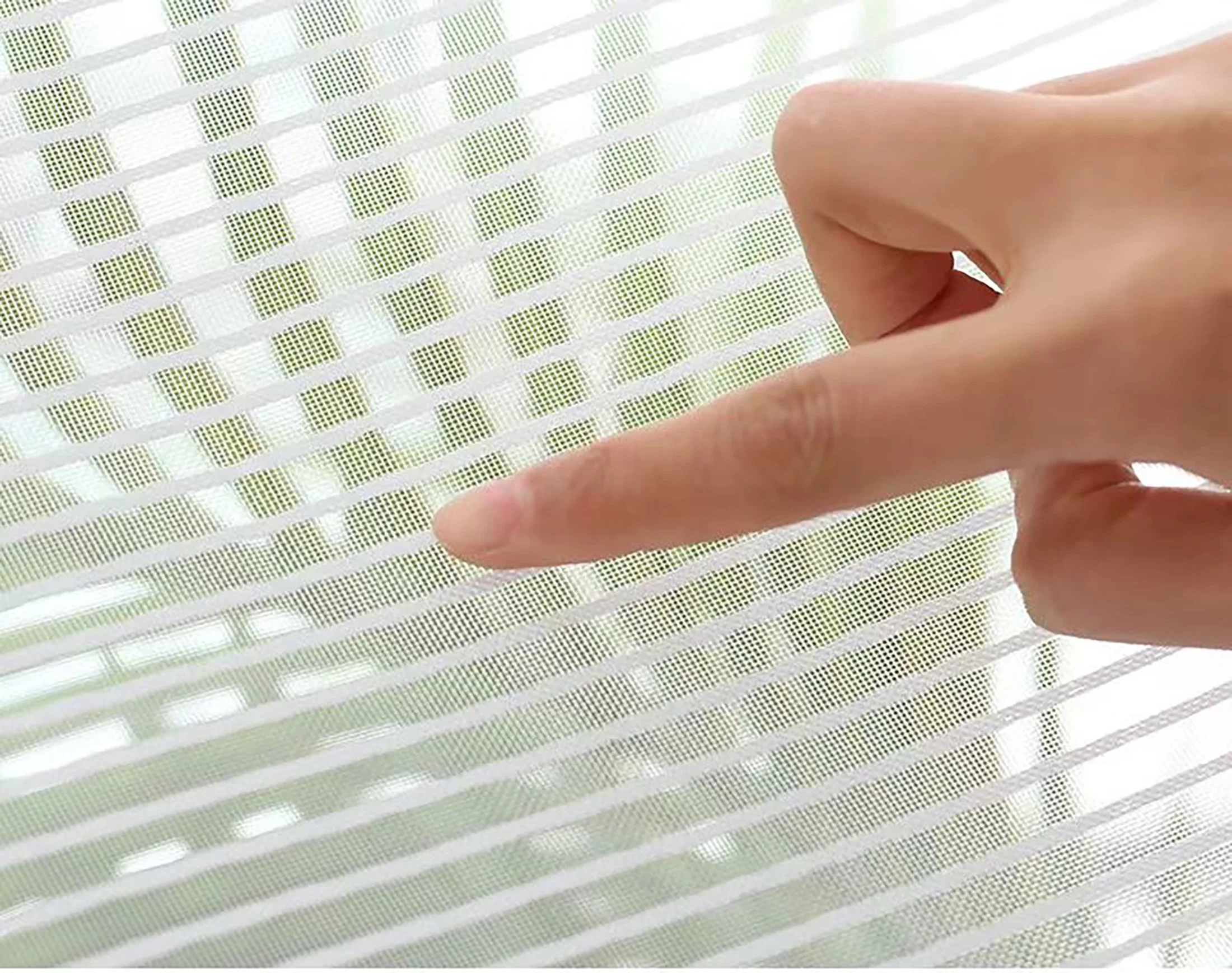 White Door Curtain, Diamond Mesh, Magnetic Door Curtain, Mosquito Net, Mosquito Proof Door Curtain, Screen Window