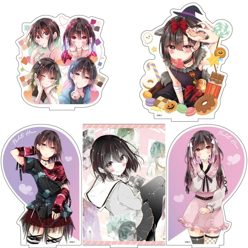 I Think I Turned My Childhood Friend into a Girl Anime Acrylic Stand Model Figure Cosplay Plate Keychain Desk Decor Plate Gift