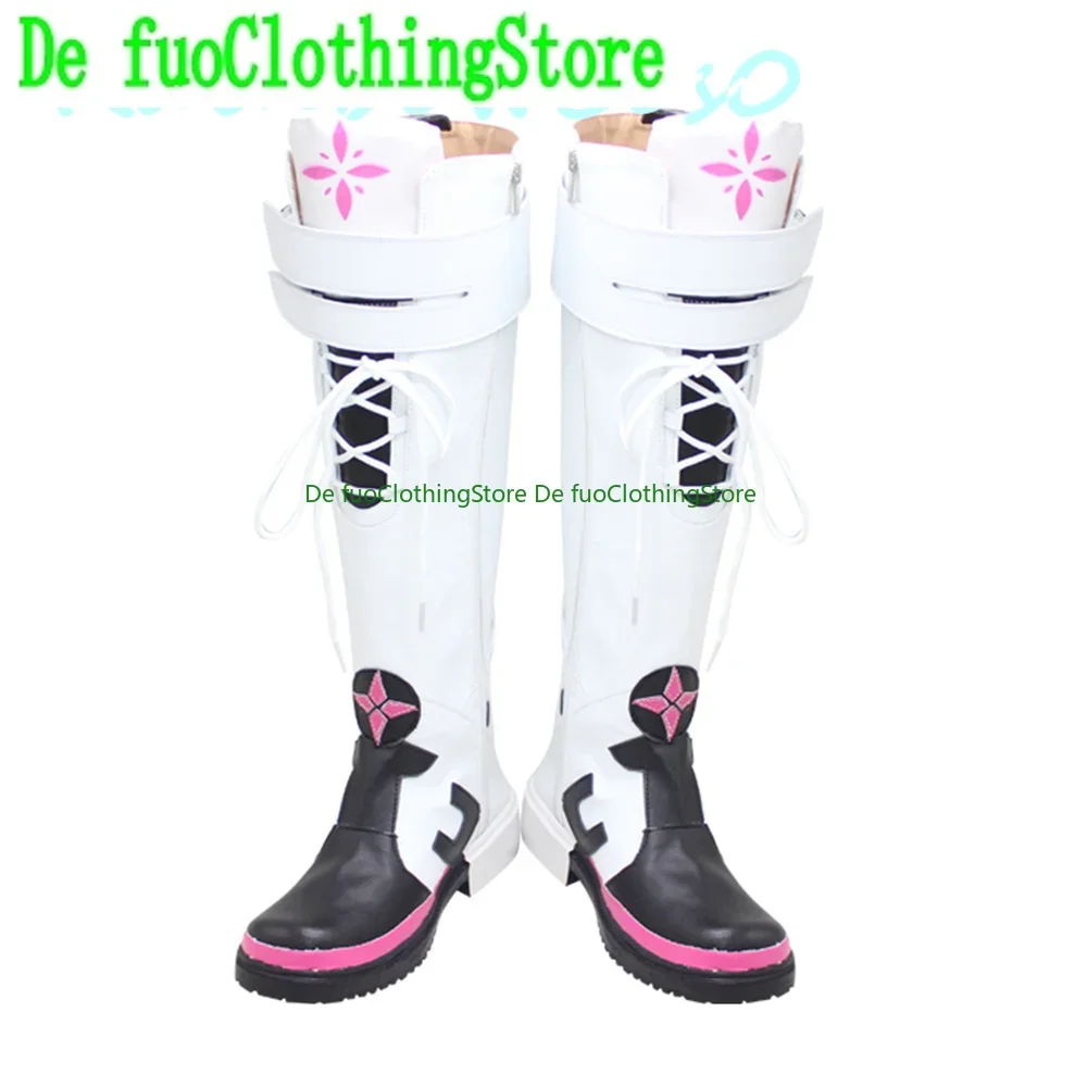 ELSWORD Laby أحذية كوسبلاي أحذية لعبة أنيمي كرنفال حفلة الهالوين عيد الميلاد DefuClothing متجر الأحذية #5
