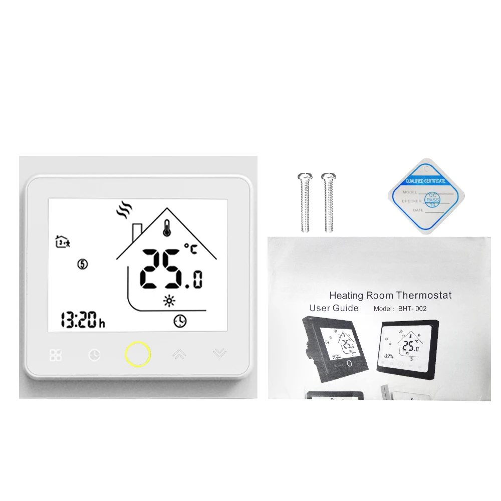 Tuya 3.0 Smart Thermostat 5A Weekly Programmable Temperature Controller APP Control Voice Control for Water Floor Heating