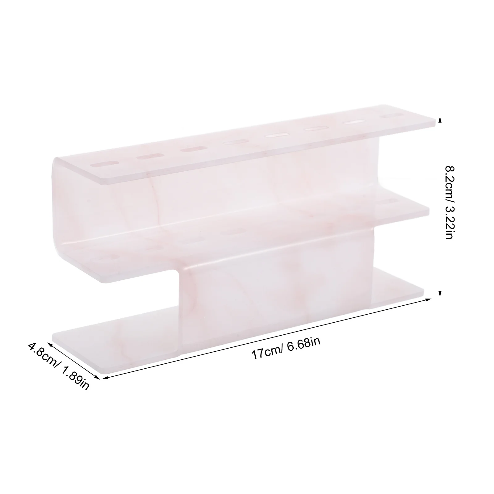 2 pezzi pinzette per ciglia in acrilico organizzatore stand espositore porta strumenti per trucco forniture per estensione ciglia acrilico organizzare rack