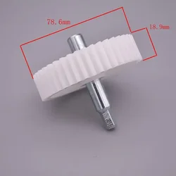 78.6mm Meat Grinder Parts Plastic Gear for Geepas Kenwood Zelmer Moulinex HV3 BEKO Meat Grinders Spare Parts MS-4775533