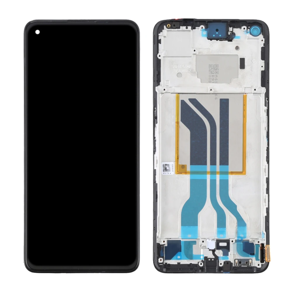 Imagem -03 - Amoled Display Lcd Substituição da Tela de Toque Montagem Digitador Oppo Realme q5 Pro Q5pro Rmx3372