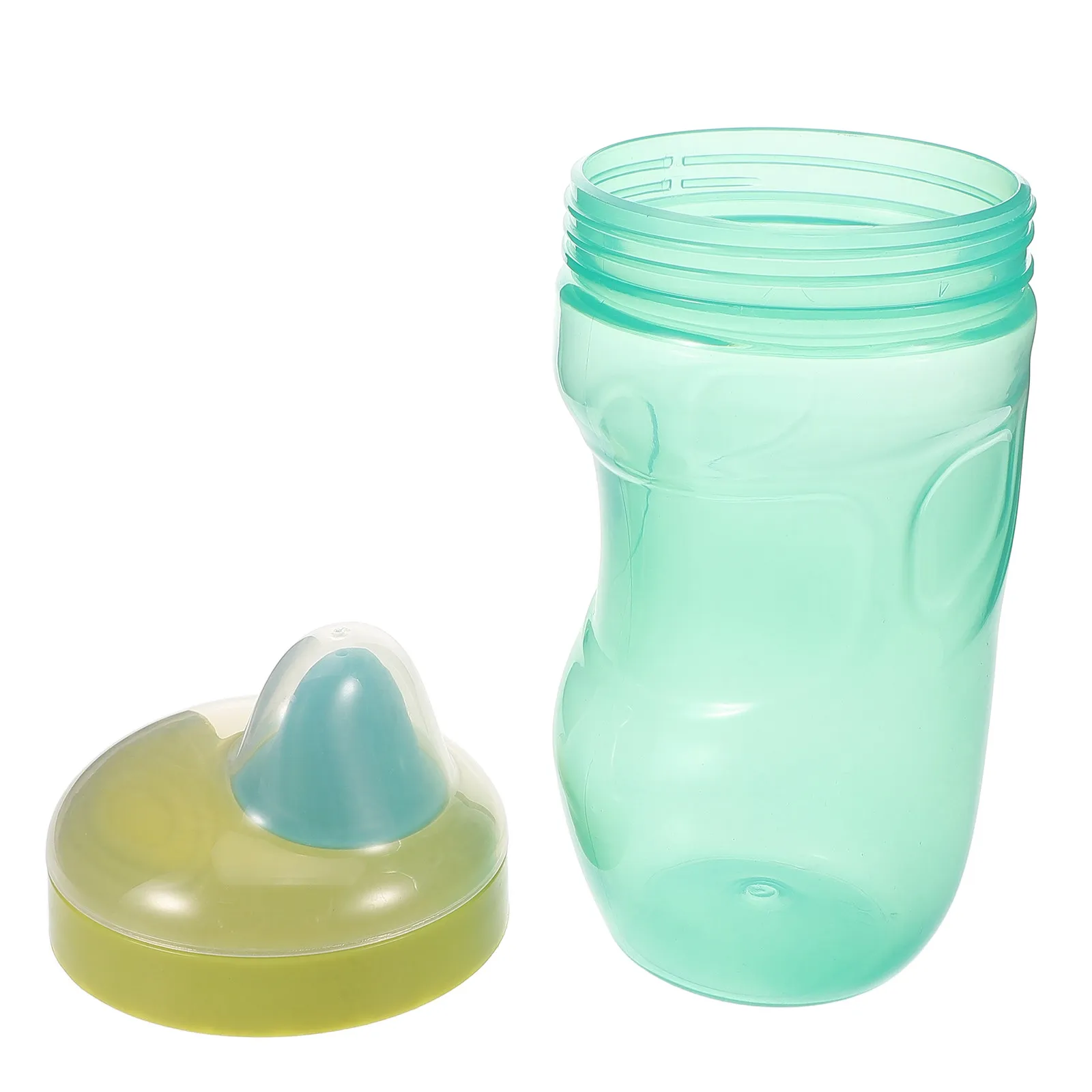 Large Capacity Spill Proof Toddler Drinking Bottle Hard Spout Training Cup Portable Lightweight Duckbill Spout for Kids on The
