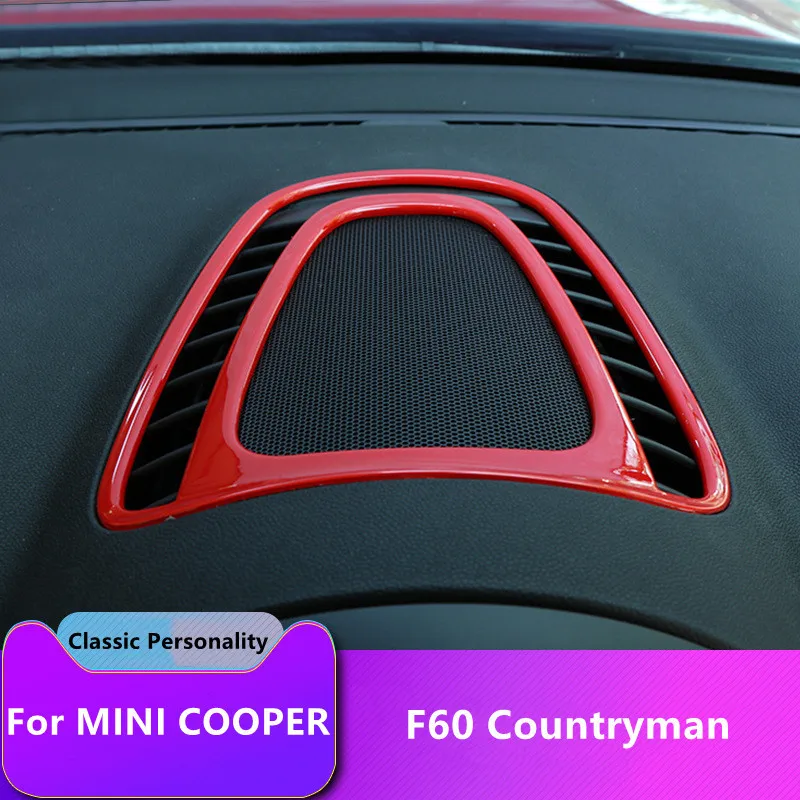 

Car Accessories for MINI Cooper F60 Countryman Interior Dash Board Cover Air Outlet Decorative Shell Instrument Panel Sticker