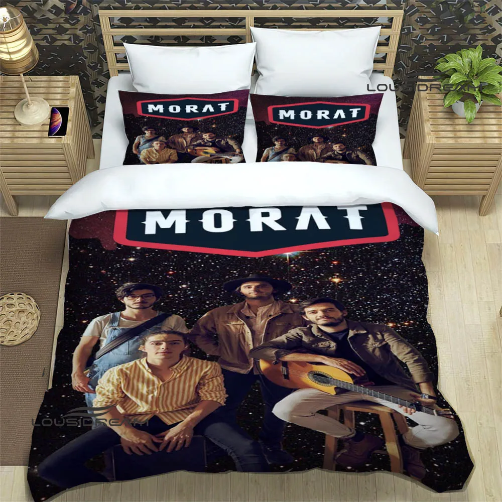 Morat Pop Band Printed Bedding Sets exquisite bed supplies set duvet cover comforter set bedding set luxury birthday gift