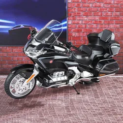 1:11 Toy Motorcycle Honda Gold Wing GL800 2021 Models Metal Diecast Sound Light Shock Absorption Simulation Motorcycles Boy Gift