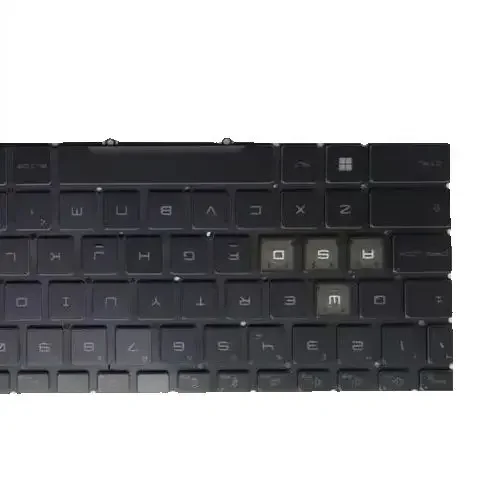 Blue Backlit Keyboard For MSI Katana GF66 12UE 12UC 12UD 12UCO 12UCK 12UDO 12UDK 12UEO 12UEK 12UGO 12UGK 12UGSZOK 12UGSO 12UGSK