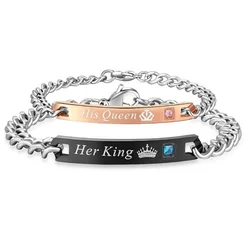 2pcs Fashion Couple Bracelets