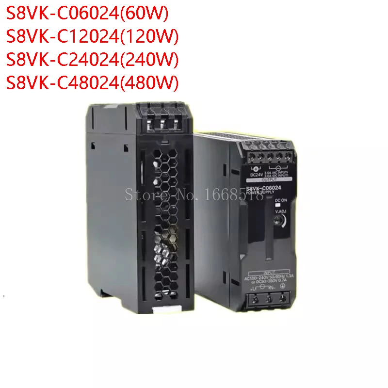 

Free Shipping S8VK-C06024 S8VK-C12024 S8VK-C24024 S8VK-C48024 60W 120W 240W 480W Switching Power supply New and Original