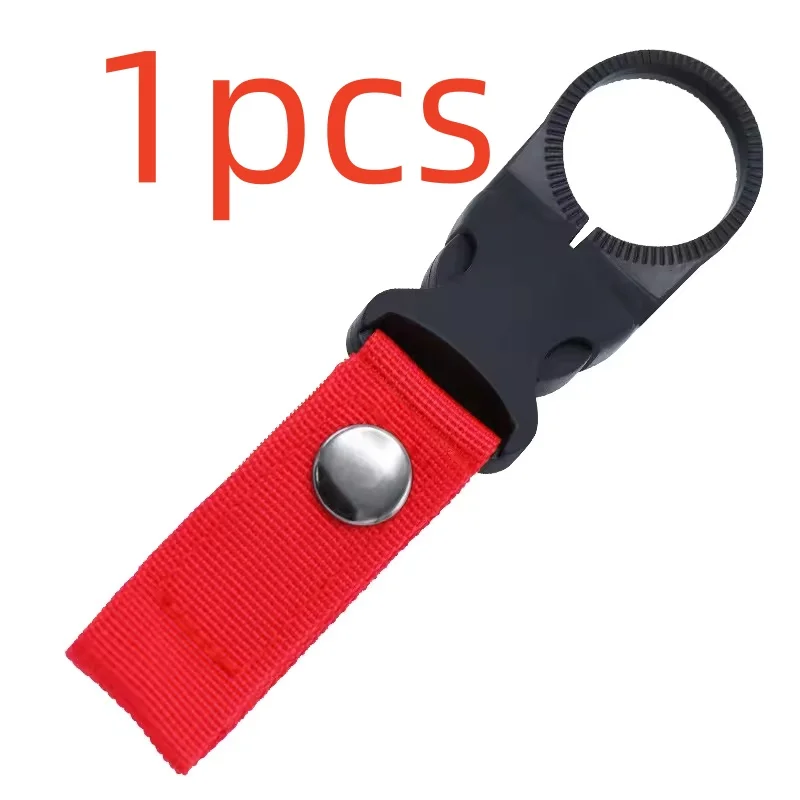 Gesphaken Waterfleshouder Clip Klimkarabijnhaak Riem Rugzakhaak Haken Waterfles Nylon Webbing Multifunctioneel Wate
