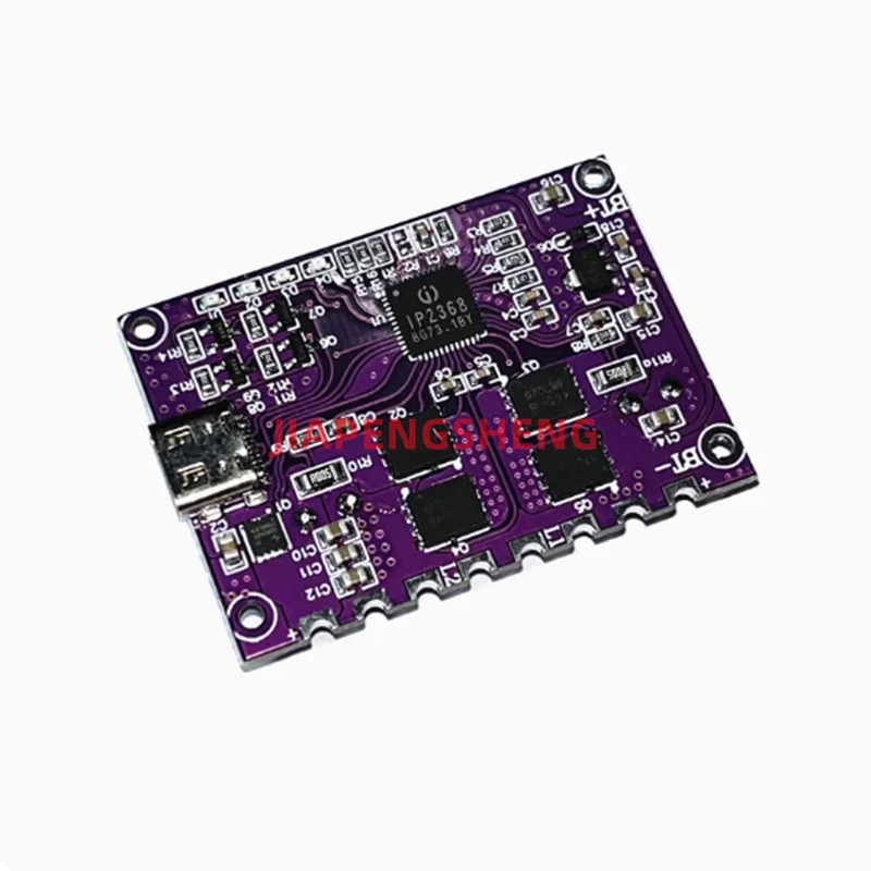 Ip2368 bidirectional high power fast charging module, charging treasure circuit board kit pd100w step-up and step-down fast char