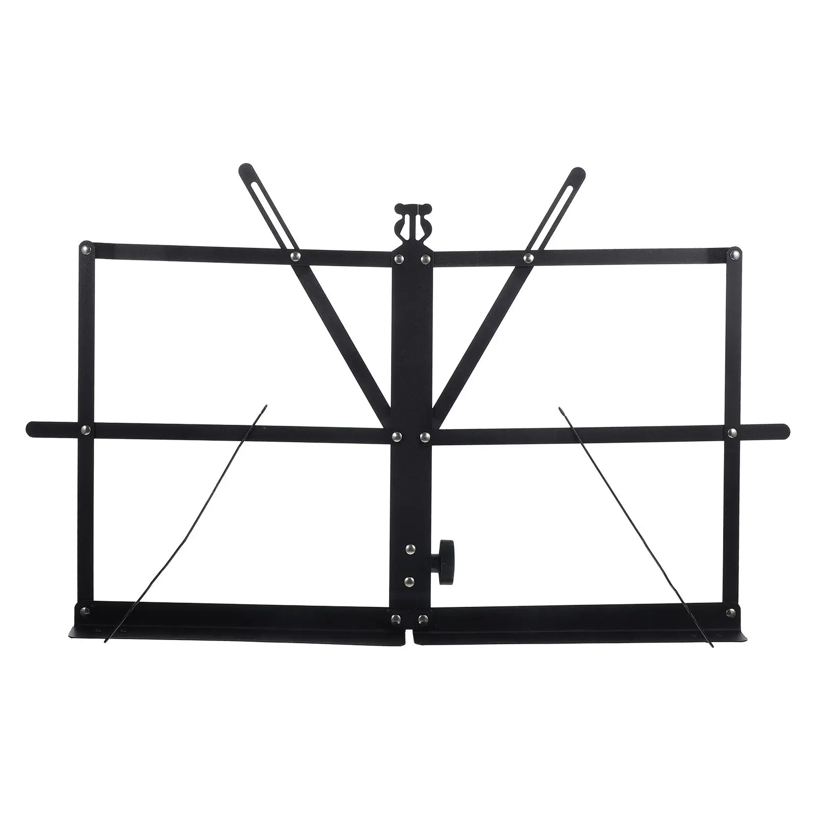 

Music Stand Convenient Desktop Book Major for Reading Score Holder Tablet Iron Adjustable