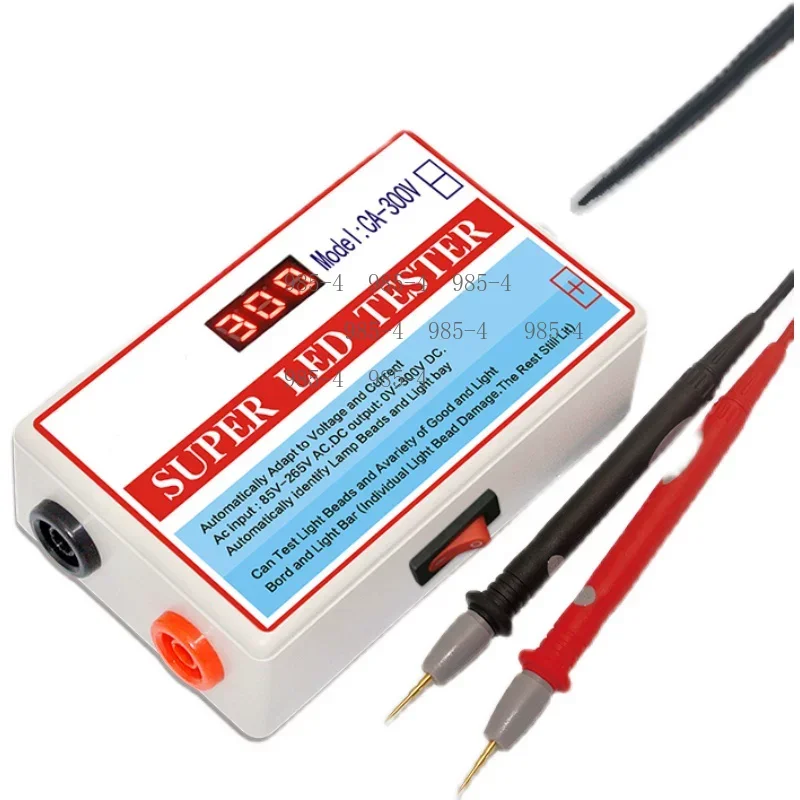 LCD TV LED Lamp Bead Tester, English Version, Smart Adaptive Voltage, Non-Dismantle Testing Device