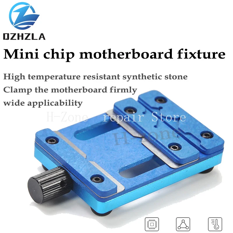 QZHZLA PCB Fixture for Mobile phone Motherboard Glue Removal CPU IC Hard Disk Welding Repair Fixing Fixture
