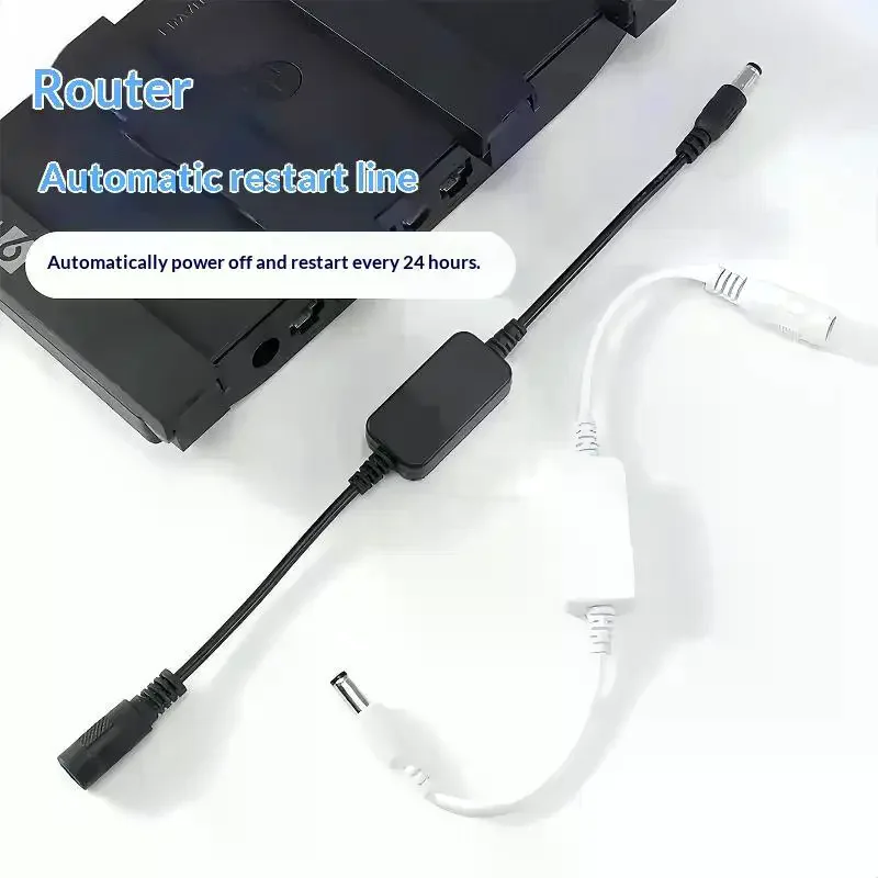 Reboot Cable WiFi Auto Restarter 24-Hour Timed Power-Off Reset Controller Optical Modem Reboot Cable Router