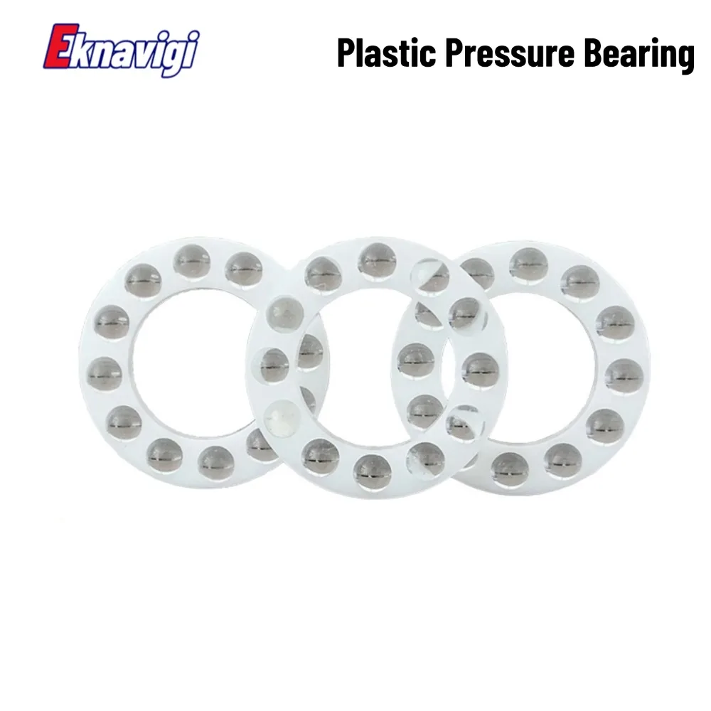 50pcs Plastic Pressure Bearing Manual Cooking Machine Meat Grinder Accessories Plane Thrust Ball Bearing Outer Diameter 33.7mm