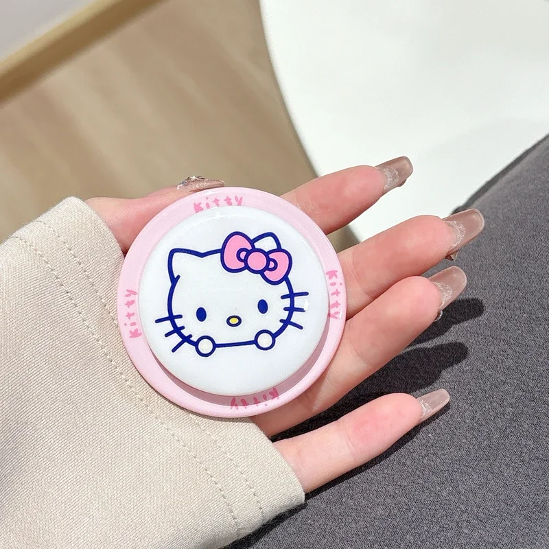 

Милый Sanrio Hello Kitty для Magsafe, магнитный чехол для телефона Griptok Grip Tok, подставка для iPhone, складной чехол для беспроводной зарядки, держатель