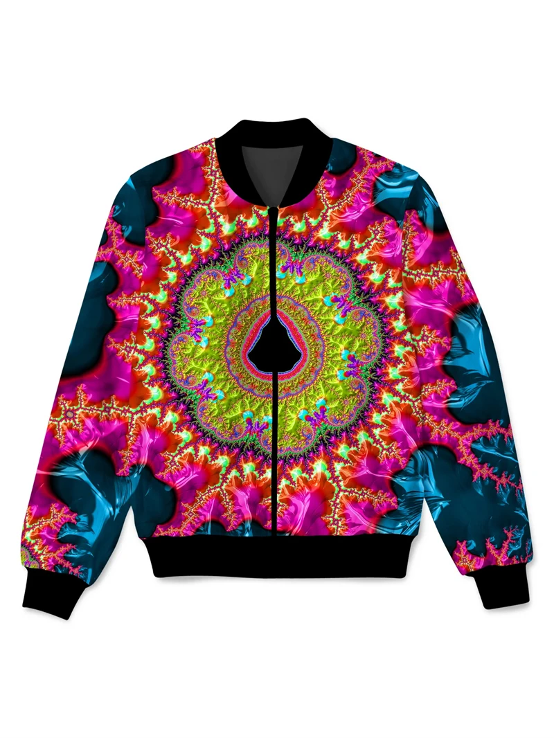 2024 New Men/ Women\'s 3D Printed Jacket Fashion Spaceship Print Zip Jacket Casual Overcoat Loose Coat for Kids Outdoor Sportwear