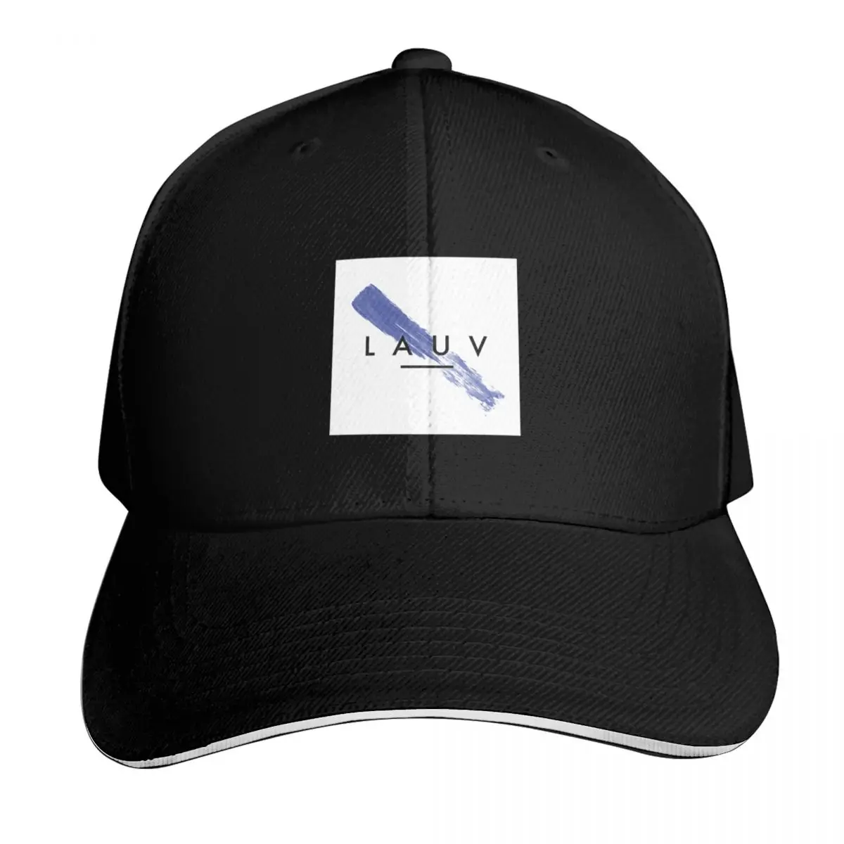 Lauv Blue Paint Streak Baseball Cap Military Tactical Cap Luxury man cap Sunscreen Sun Hat For Children Man Women's
