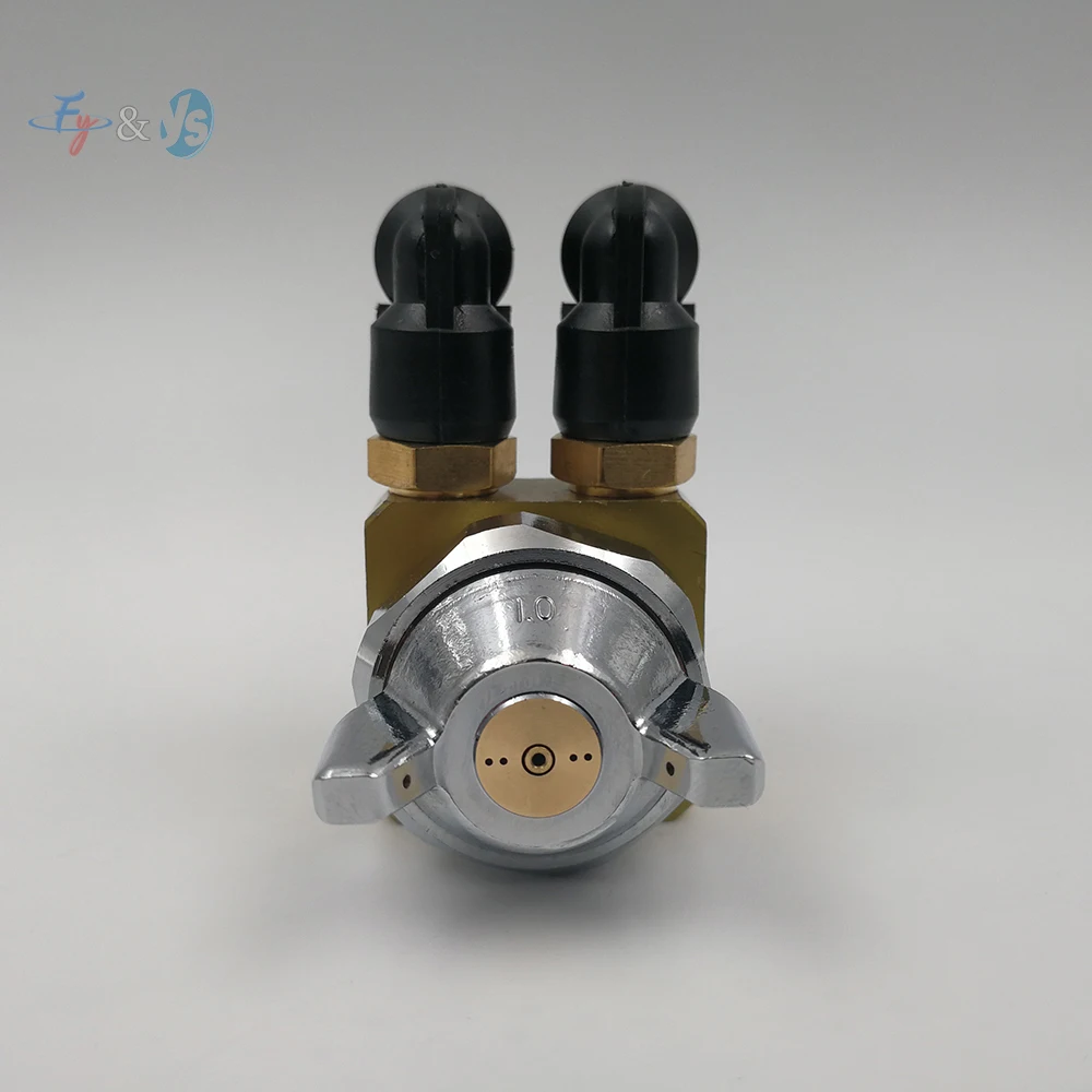 

ST-1 Automatic Spray Gun High Atomization Self-priming Humidification Dust Removal Spray Pneumatic Adjustable Fan-shaped Nozzle
