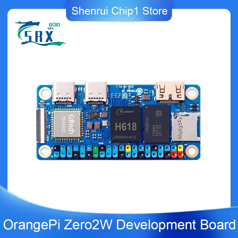 

OrangePi Zero2W H618 Supports Android Linux and Other Operating Systems Development Board