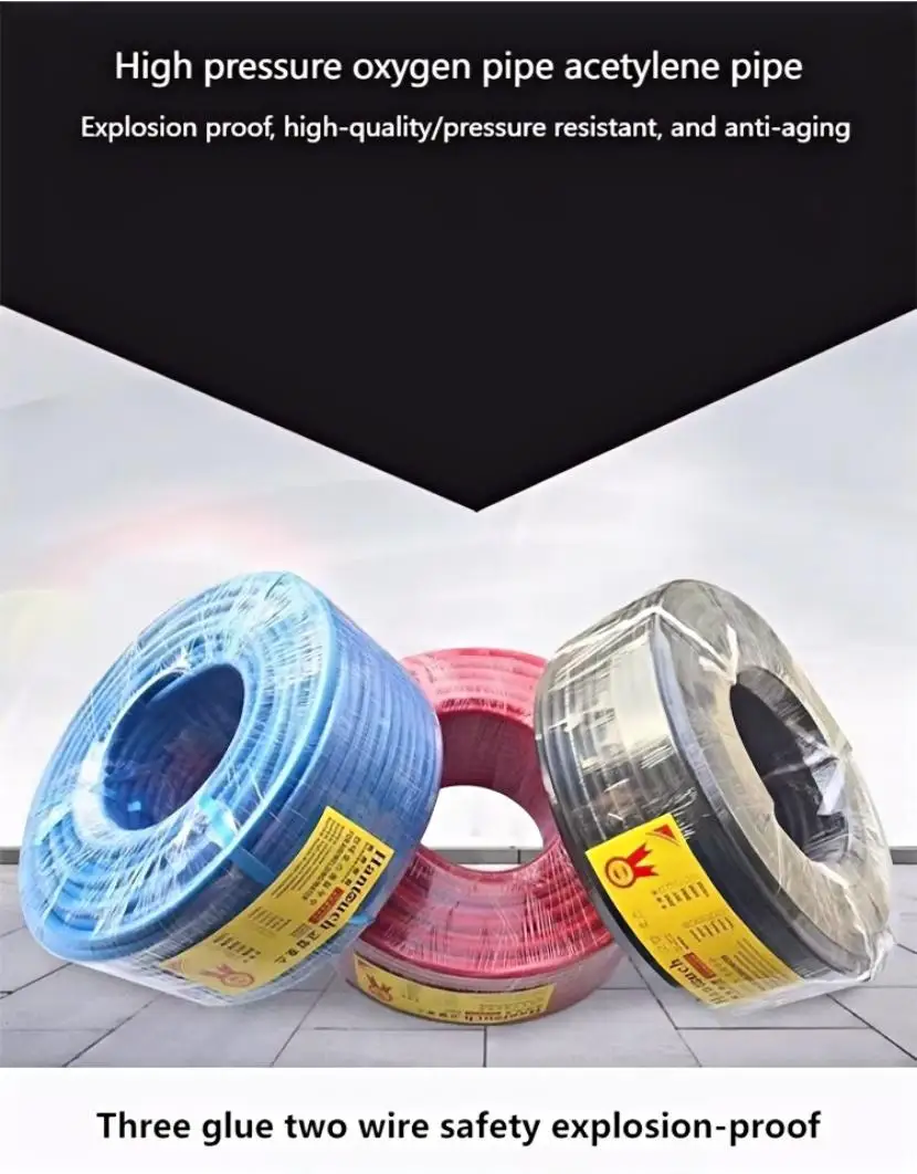High Pressure Resistant CO2 Water Supply Pipe 6 8 10 13mm Diameter Gas Water Conveying Plastic Tube for Industrial Equipment