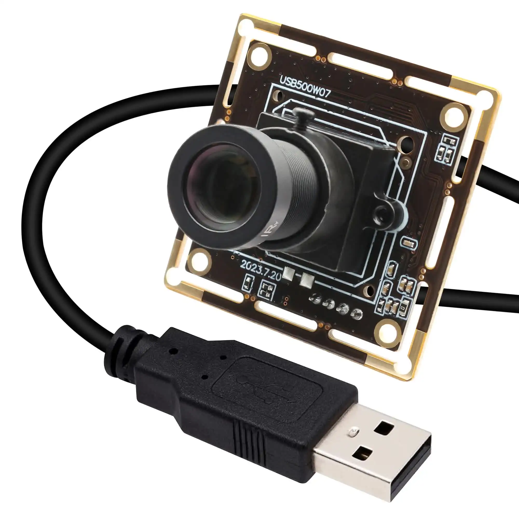 

SVPRO 5Megapixel 30fps Mini PCB Embedded Cam for Industrial Machine Vision IMX335 USB Camera for Computer Laptop Jetson Nano