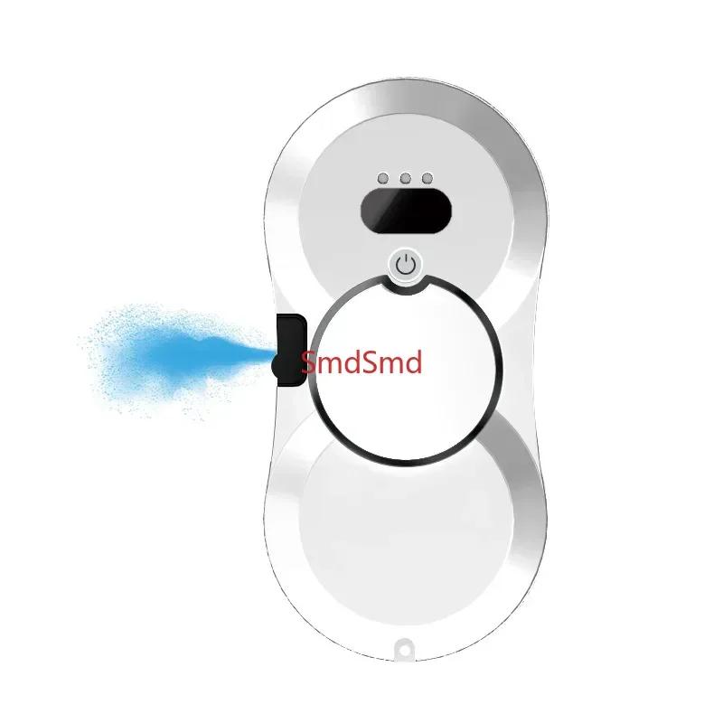 Smart Window Cleaning Robot Auto-Spray Electric Glass Cleaner with Remote Control 2800Pa Strong Suction for Home & High-Rise