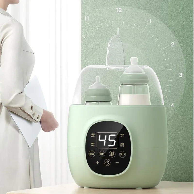 2 in 1 Baby flaschen Heizung Flasche Sterilisator automatische Heizung Muttermilch wärmer Maschine konstante Temperatur Milch wärmer Baby