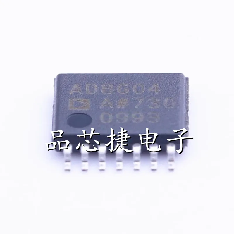 

5pcs/Lot AD8604ARUZ-REEL Marking AD8604 A TSSOP-16 Precision CMOS Single-Supply Rail-to-Rail Operational Amplifiers