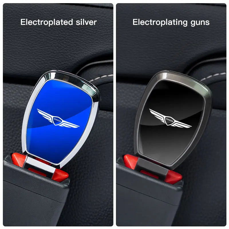 Car seatbelt buckle extender socket plug for Genesis G80 GV70 GV80 GV60 G70 Essentia Neolun G90 GV90 X automotive parts