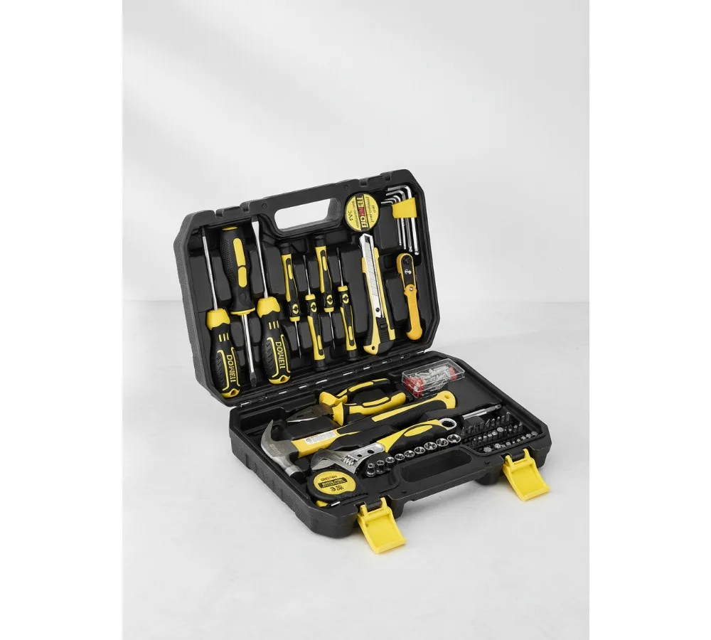 

Профессиональный набор инструментов из 128 предметов с набором торцевых головок, гаечным ключом и отверткой — домашний авторемонт и проекты DIY