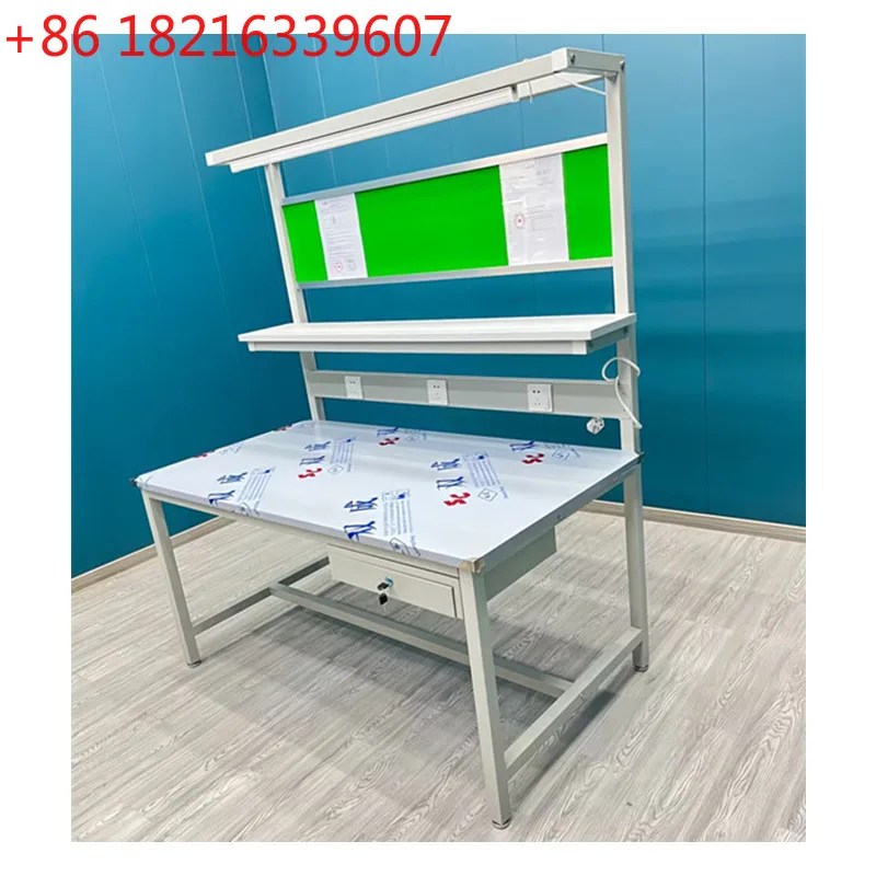 YAO stainless steel desktop workbench workshop assembly maintenance inspection packing belt drawer