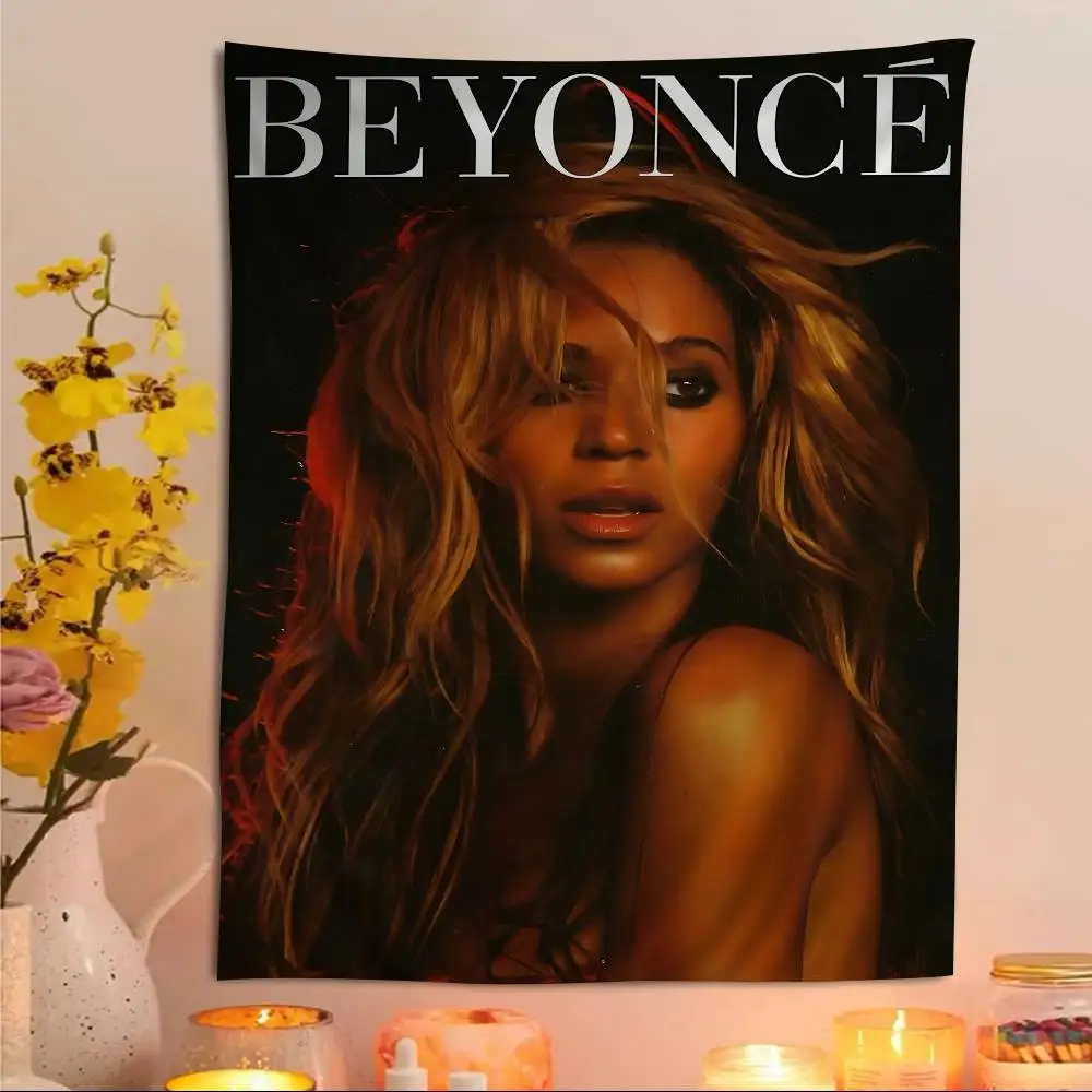 B-Beyonce Renaissance Singer Hanging Bohemian Tapestry Bohemian Wall Tapestries Mandala Cheap Hippie Wall Hanging