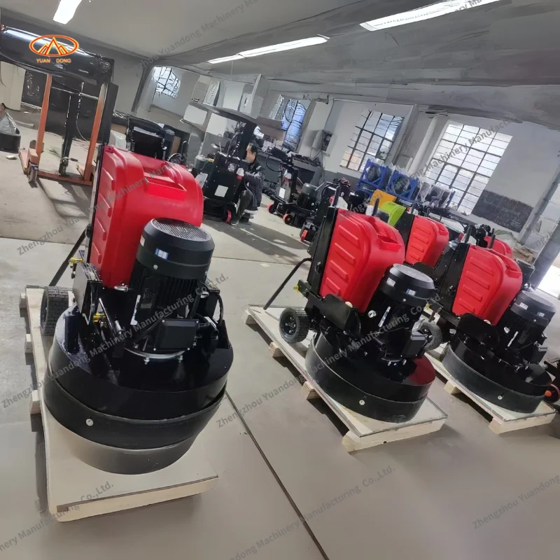 Heißer Verkauf Betonboden Schleifer Boden Poliermaschine mit Vakuum für Betonboden Oberflächenbeschichtung