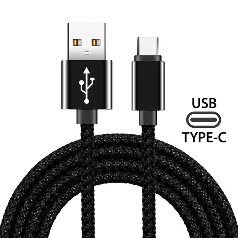 Type C USB Fast Charging Braided Cable For Xiaomi 13 14 15 17 Pro Redmi Note 12 13 14 Pro POCO X5 X6 X7 Pro OPPO Realme OnePlus