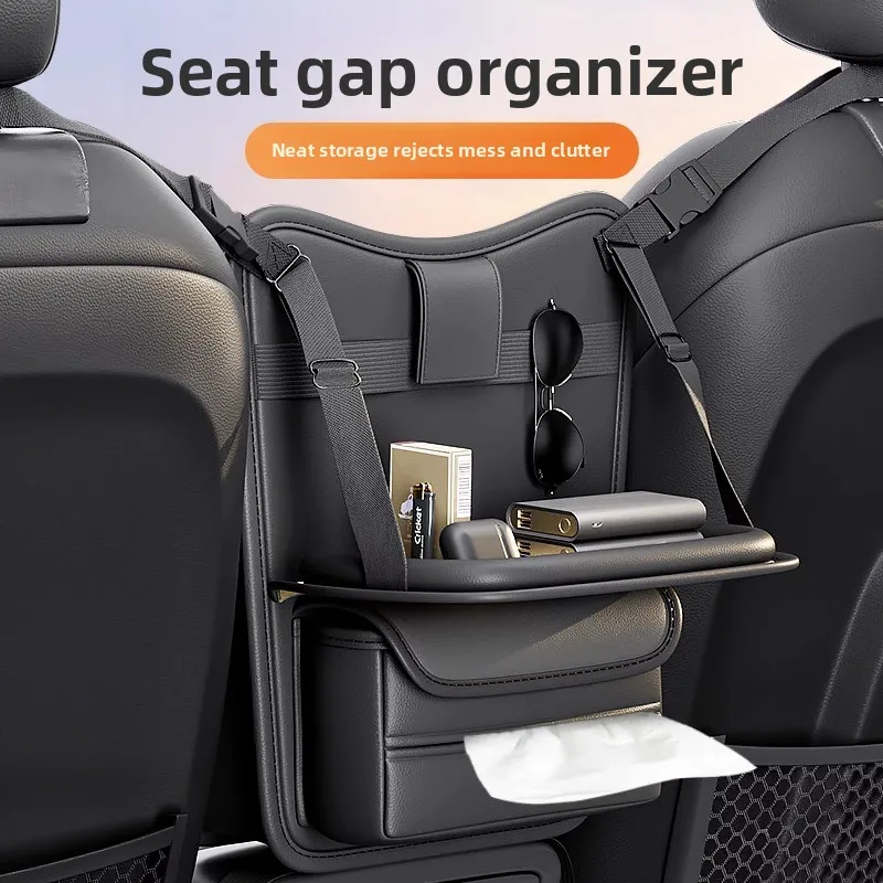 Multifunctional Car Seat Middle Storage Bag Front Seat Hanging Organizer Center Console Storage Bag Vehicle Interior Accessories