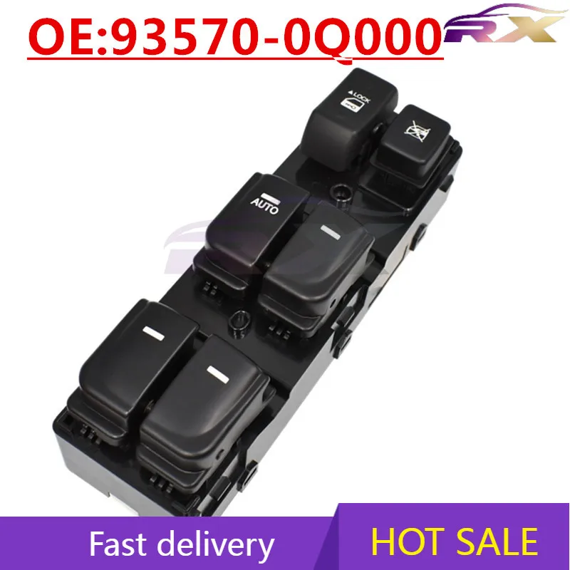 

OEM:93570-0Q000 Suitable For Hyundai Elantra Glass Lifter Switch Power window button switch
