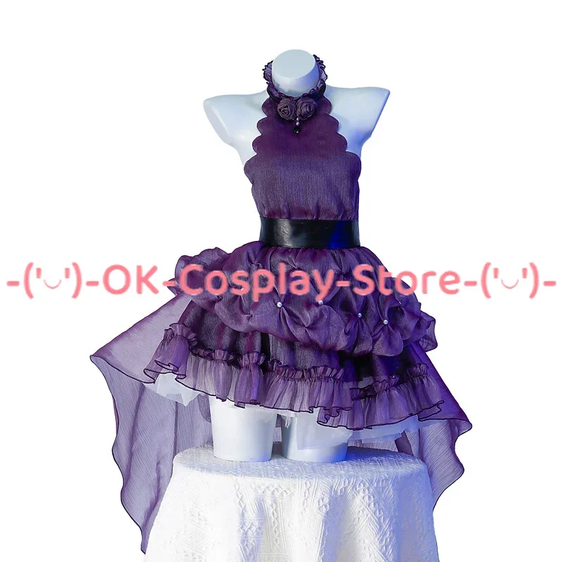 Fantasia Rei Cosplay para Mulheres, EVA Cosplay Suit, Vestido Lolita Azul Bonito, Uniformes de Carnaval de Halloween, Roupas Anime, Custom Made