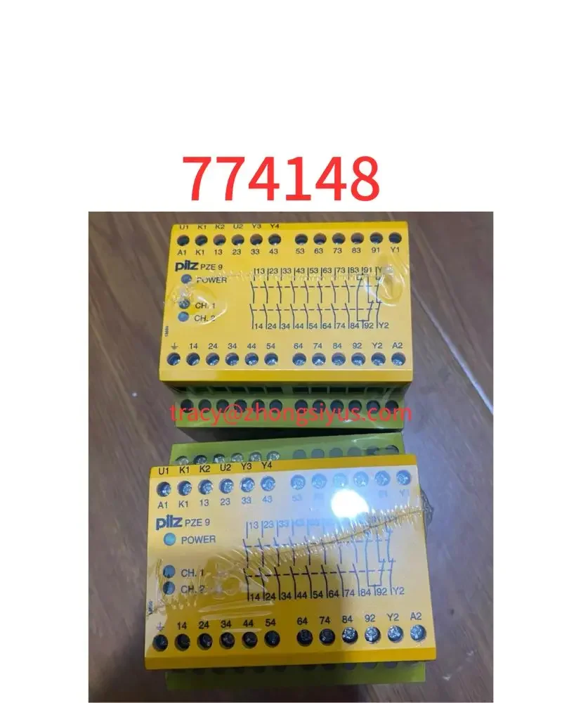 

The new PILZ 774148 PNOZ (safety relays) PZE 9230-240VAC 8N/0 1N/C