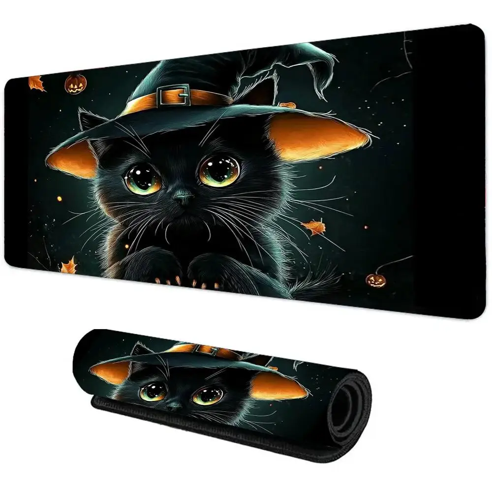 

Большой коврик для мыши Magic Witch Cute Possum, длинный настольный коврик, коврик для компьютерной клавиатуры, ковер для ноутбука, резиновые настольные коврики, игровые аксессуары XXL