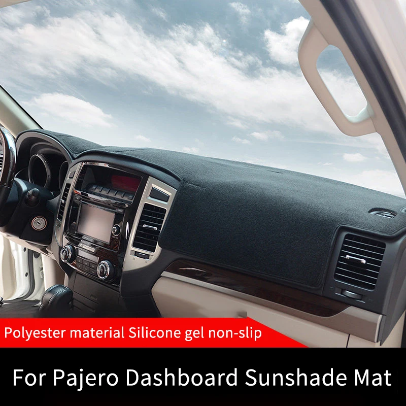 Dashboard Sunshade Mat For Pajero V93/V97 Dustproof And Heat-insulating Made Of Polyester Molded From The Original Vehicle