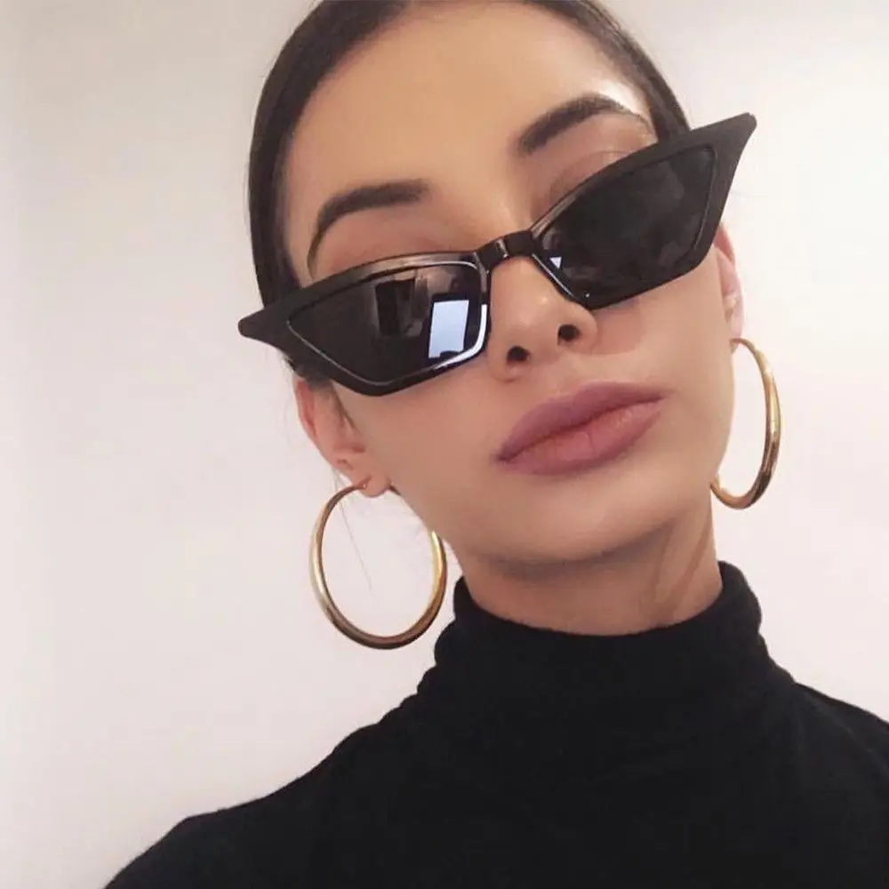 Fashion Vintage Cat Eye Sunglasses for Women Brand Designer Sun Glasses Summer Outdoor Sunshade Oculos De Sol UV400 Eyewear image 3