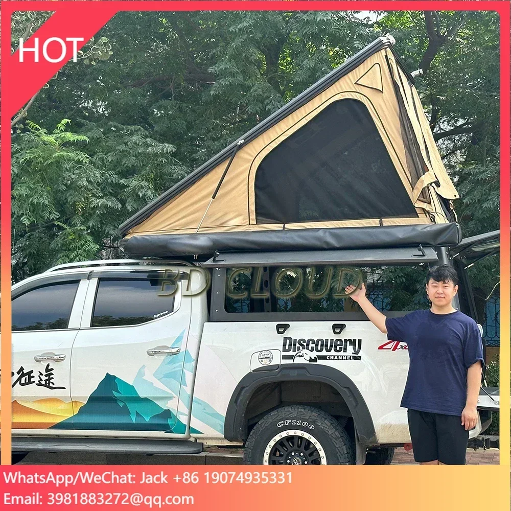 BD Cloud Camper de cama de camioneta emergente con dosel de camión de 5,5 pies para accesorio de camión todoterreno apto para viajes