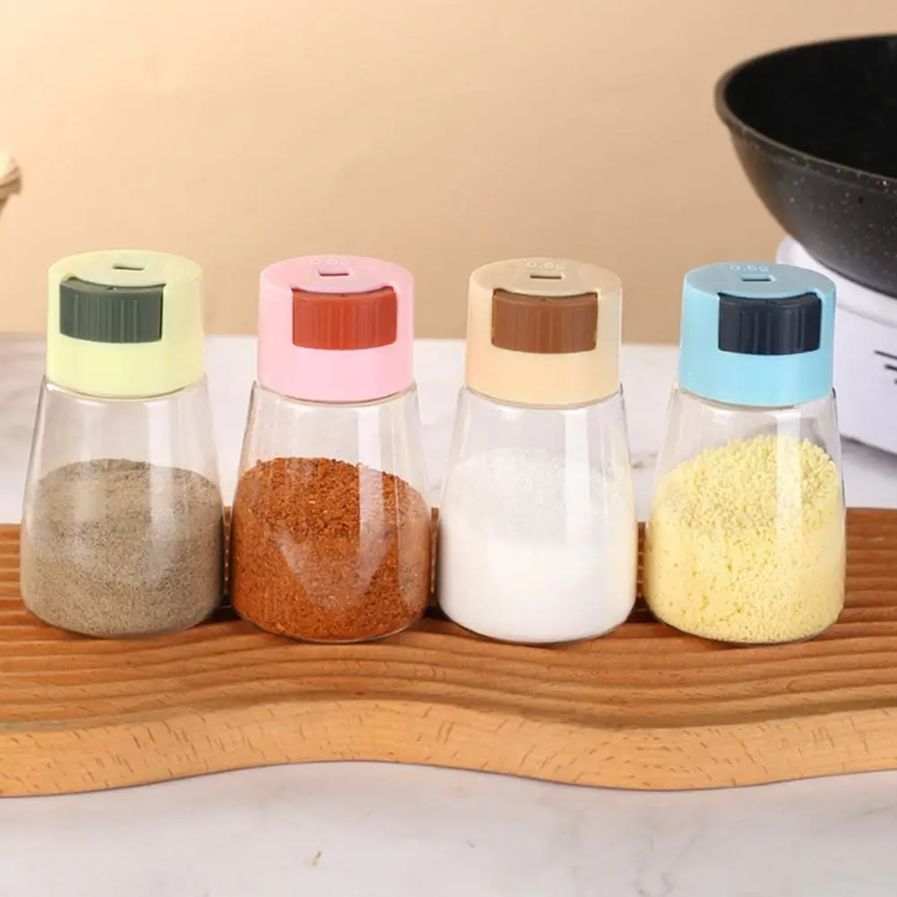 

Salt Shaker Control 0.5g Healthy Daily Intake Airtight Pepper Spice Dispenser Measuring Seasoning Bottle Kitchen Gadgets