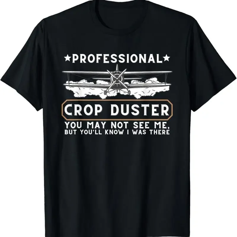 Professional Crop Duster Adult Humor Sarcastic Farting Joke T Shirt