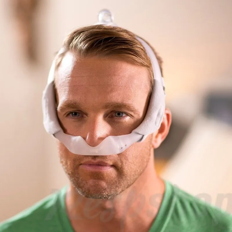 Masker Hidung Bantal Hidung Respirator Rumah Tangga Empat Ukuran S/M/SW/MW Pengganti Bantalan Hidung Mencegah Mendengkur Masker Hidung Pakaian Mimpi