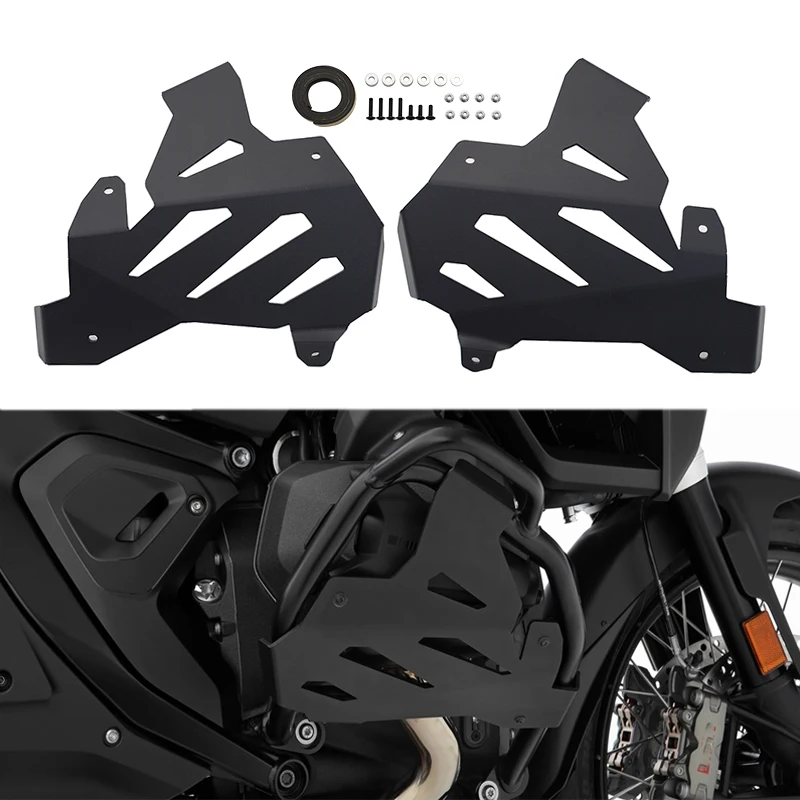 

Для BMW R1300GS Защита головки блока цилиндров Защитная крышка двигателя R 1300 GS 1300GS ADV Adventure 2023 2024 2025 Мотоцикл