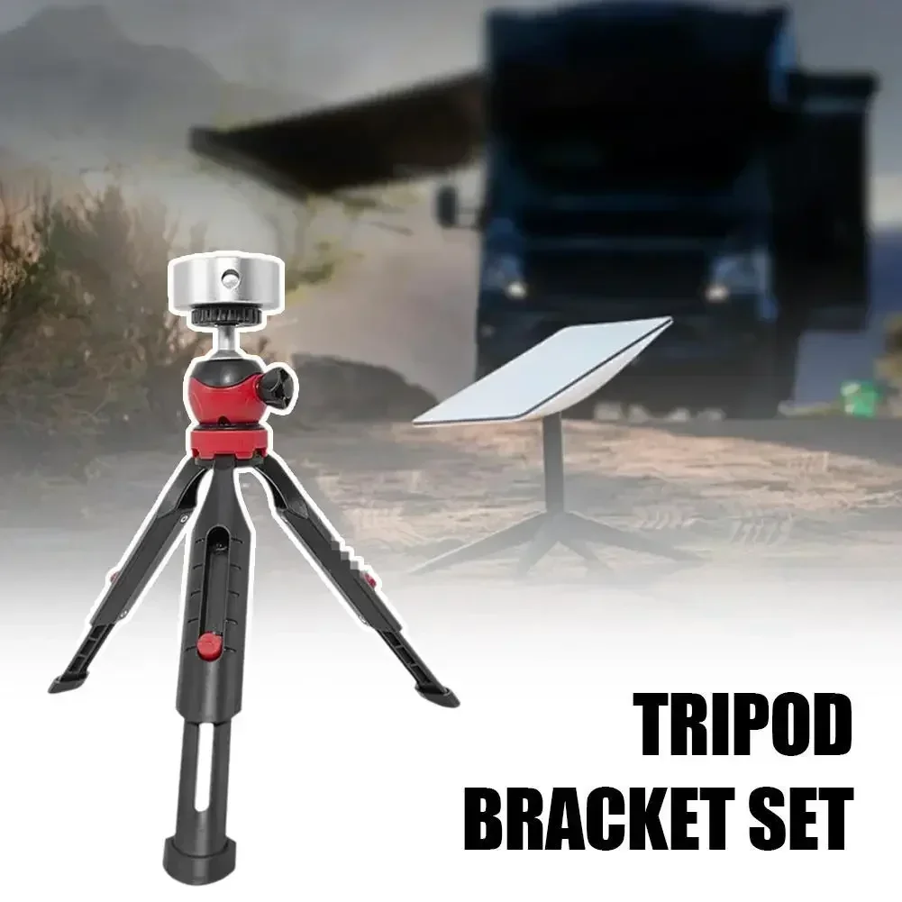For Starlink Mini Tripod Bracket Set Aluminum Base with Triangular Design Strong and Stylish Support for Various Applications
